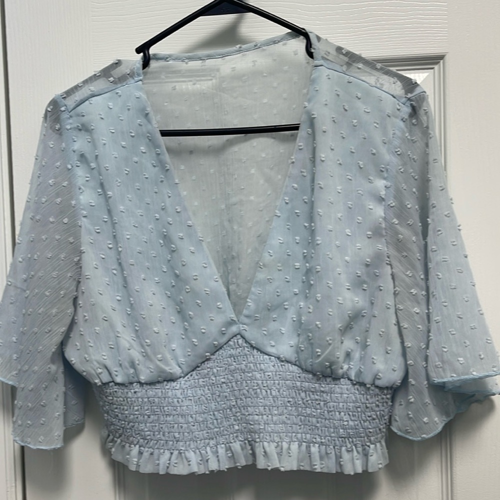 Beautiful baby blue top